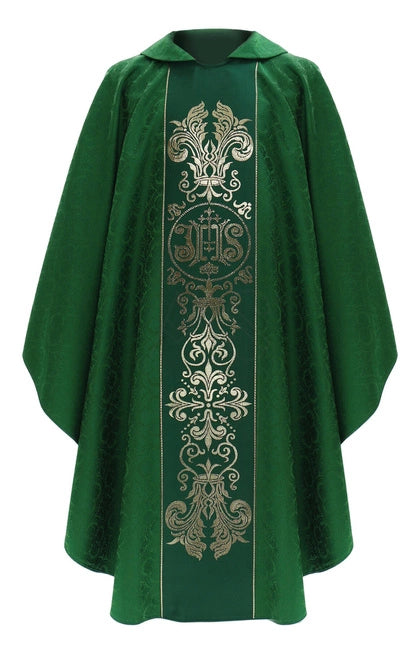 Green/Silver Gothic Chasuble