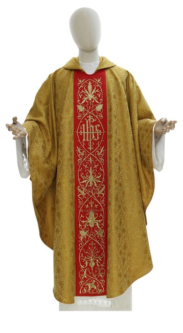 Gold/Red Gothic Chasuble