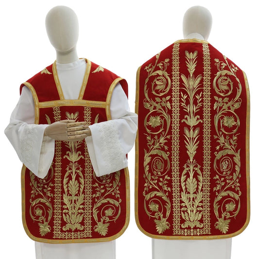 Red/Gold Roman Chasuble