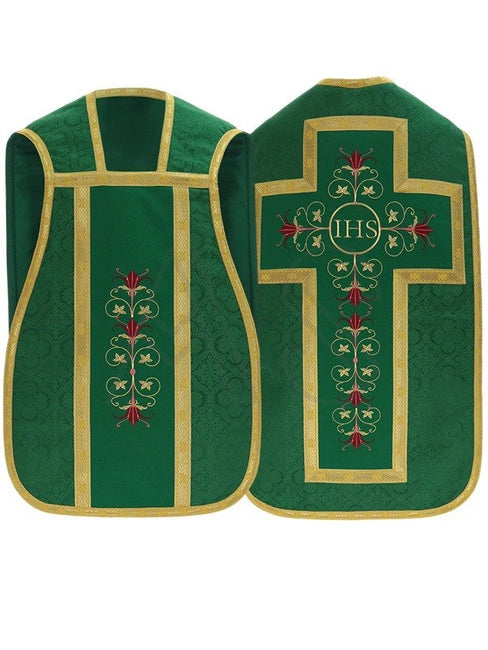 Emerald Roman Chasuble