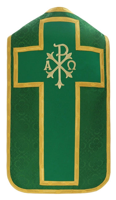 Green/Gold Roman Chasuble