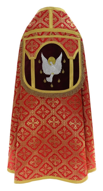 Red/Gold Roman cope "Holy Spirit's"