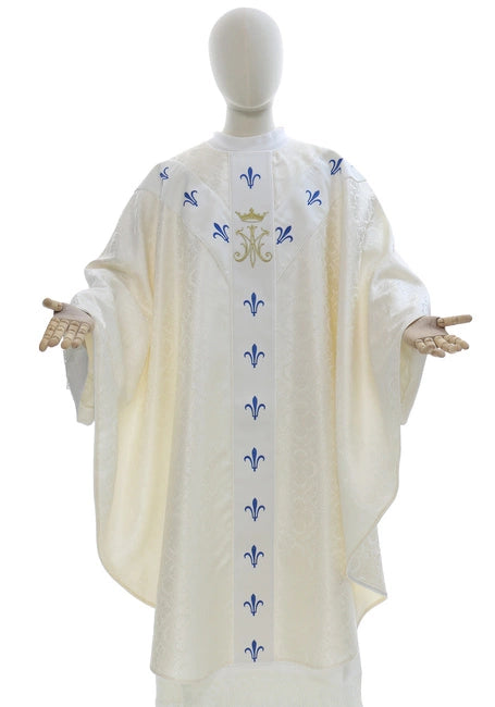 Cream Semi Gothic Chasubles