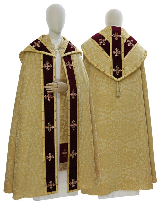 Gold/Red Semi Gothic Cope