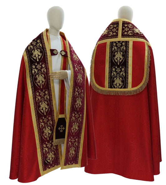Red/Black Roman Cope