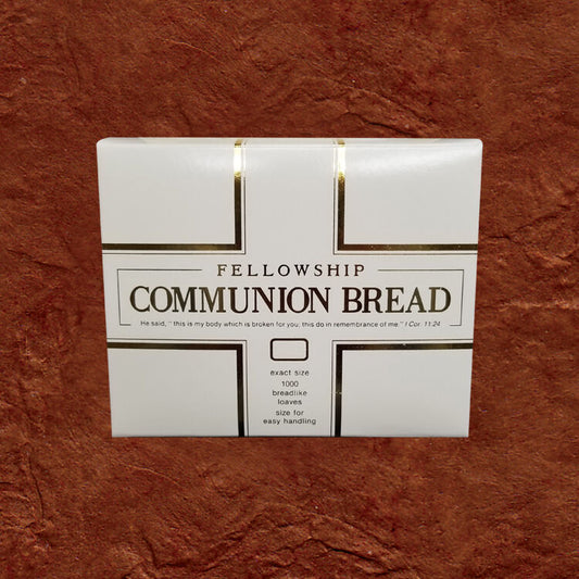 Cavanagh White Altar Communion Bread 1 1/8" (1000 Count) - Box of Thin Bread with Round Cross Design for Church Ceremonies & Altar – Perfect Church Supplies - Celebrating the Body of Christ