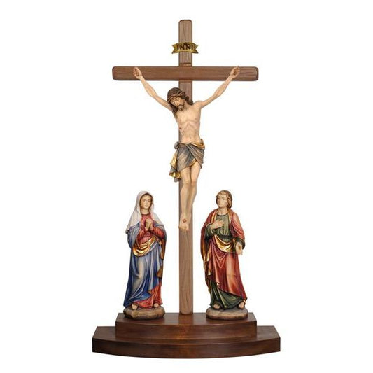 Crucifixion Group Siena Cross Standing - 24 Inches