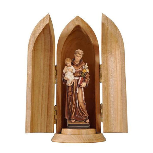 St. Anthony with Child in Niche - Made in Italy - 3 Inches
