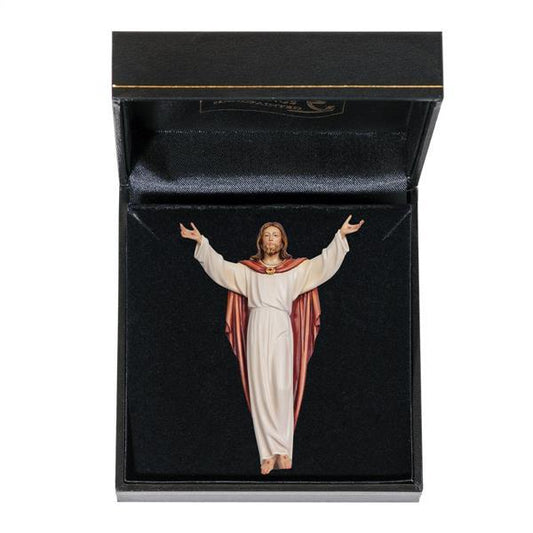 Risen Christ with Case - Made in Italy - 3 Inches