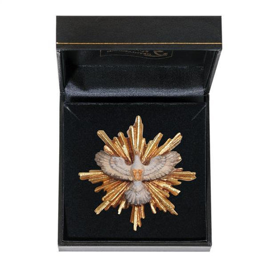 Holy Spirit with Aura with Case - Made in Italy - 3 Inches