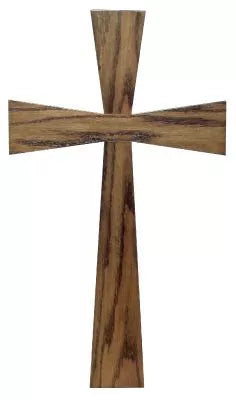The Cross of Heritage and Grace: Plain Oak Celtic Cross, A Representation of Timeless Faith and Unbreakable Bonds