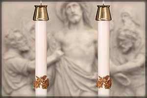 Mount Olivet Complementing Altar Candles