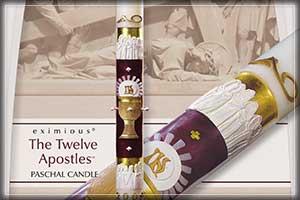 The Twelve Apostles Paschal Candle