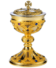 St Remy Ciborium With Lid | 24 cm High x 13 cm Ø Cup