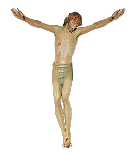 Hand Carved in Linden Wood or Fiberglass Corpus from Italy
